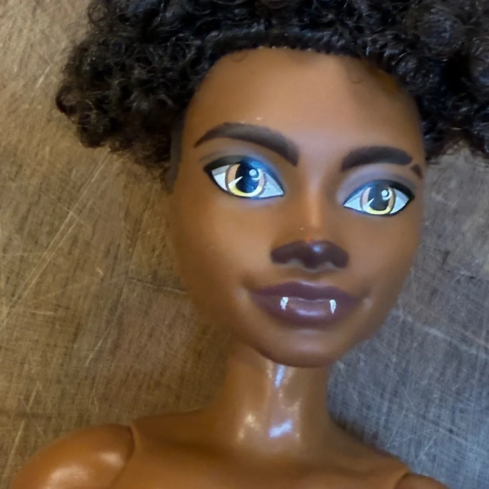 2022 Monster High Clawd Wolf Forbitten Love Brown Articulated Male Doll Figure